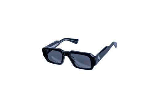 Daily Sunnies No. 3 - Gloss Black/Black Lens