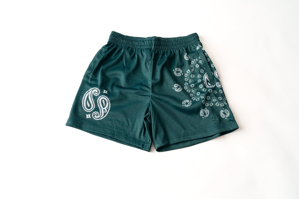 Tear Drop "DR" Mesh Shorts