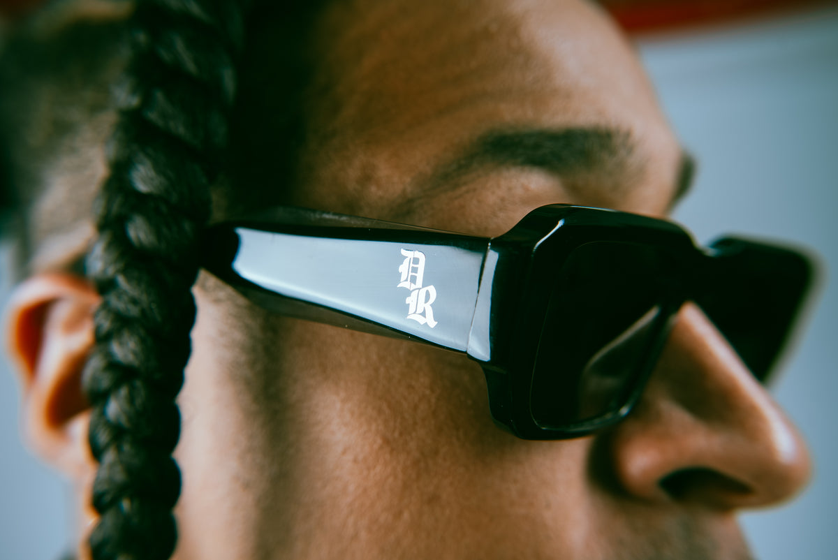Daily Sunnies No. 3 - Gloss Black/Black Lens